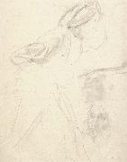 Studies for the Daughter of Jephthah Edgar Degas